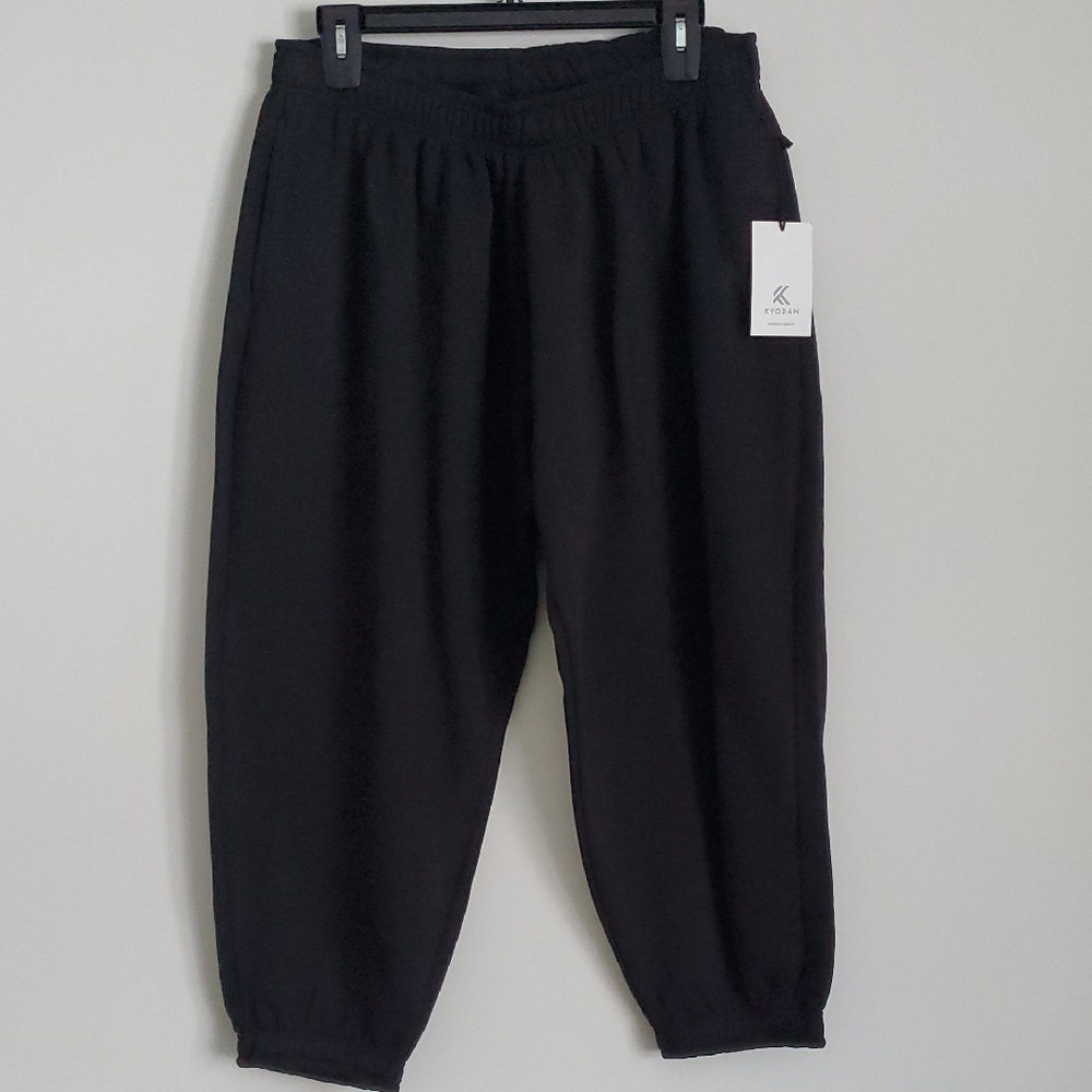 Kyodan Vintage Fleece Black Joggers